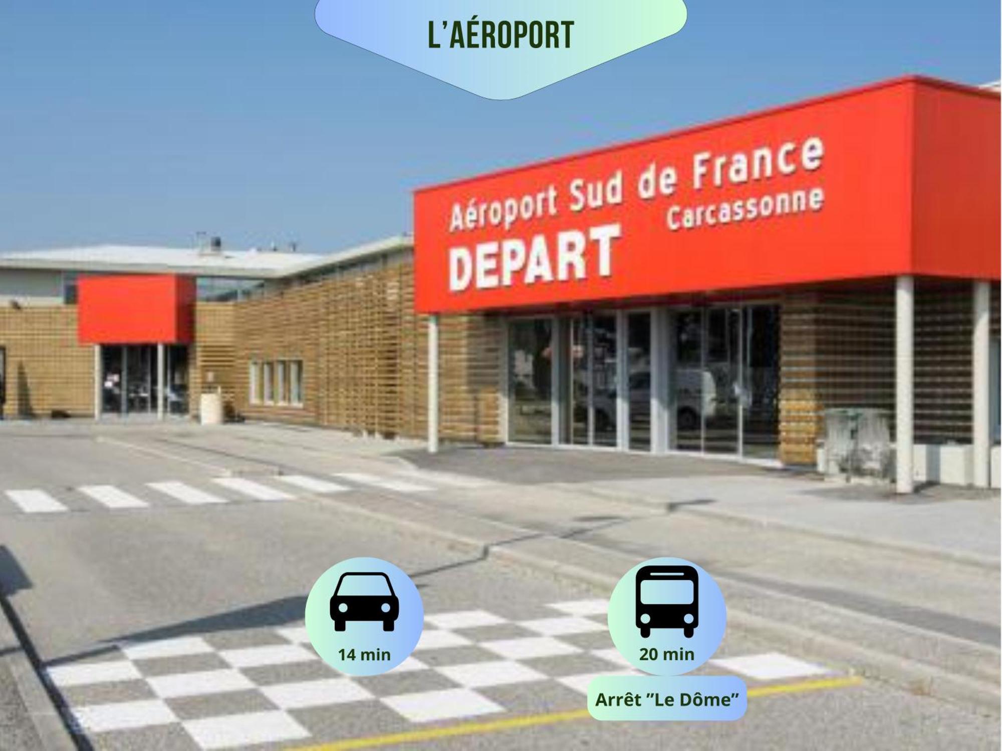 Apartment O'de- Centre - Proche Cite Medievale -canal Du Midi - Wifi - Ideal Couple Et Professionnel *
