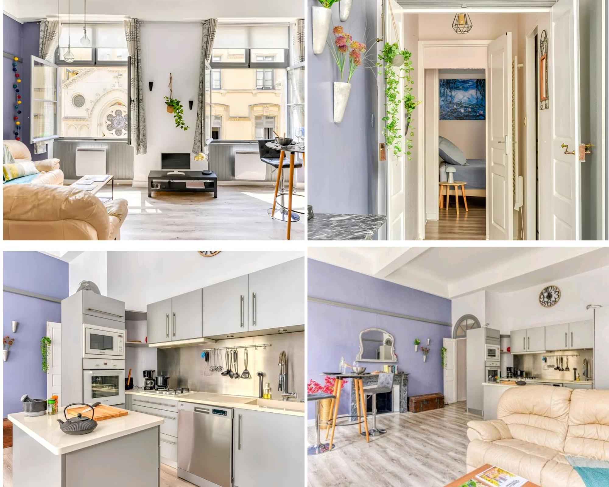 O'de- Centre - Proche Cite Medievale -canal Du Midi - Wifi - Ideal Couple Et Professionnel Apartamento